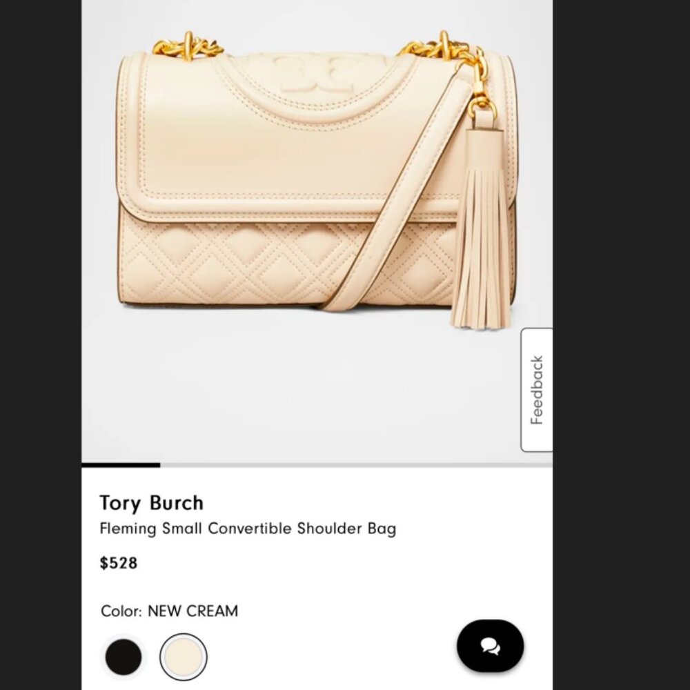 Tory Burch Fleming Small Convertible Shoulder Bag